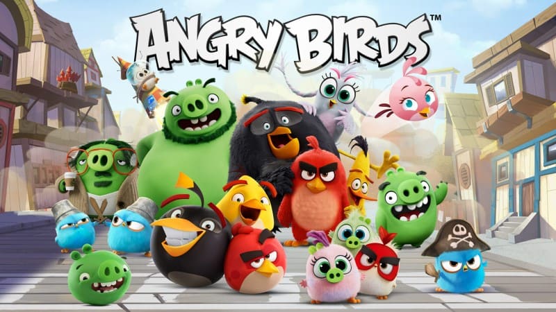 angry birds cover